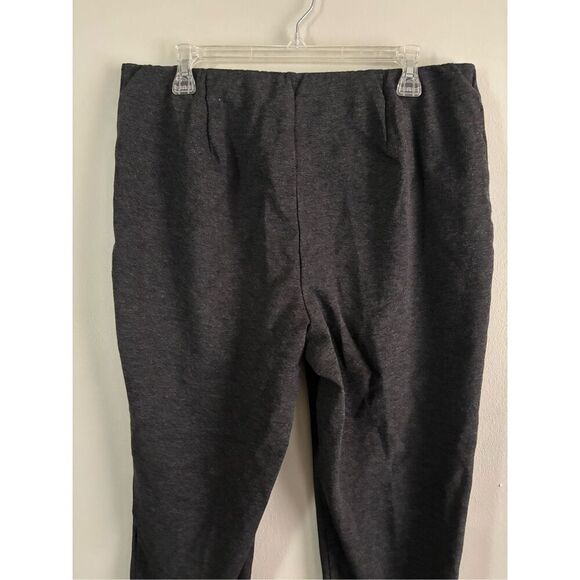 J. Jill Ponte Slim Leg SZ Large Dark Gray Stretchy Casual Mature Capsule Classic - Picture 3 of 6